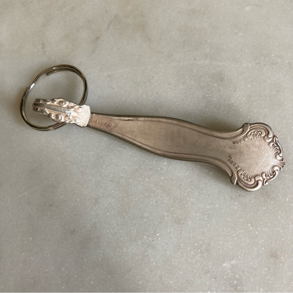 Silver Spoon Key Ring - Picture 4 of 4